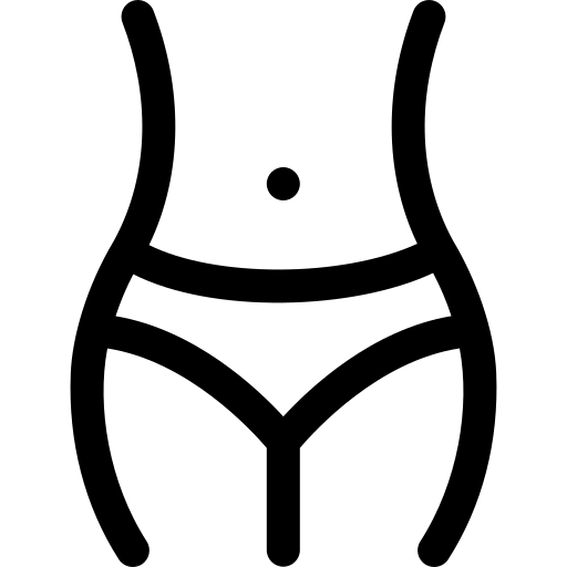 Icono de silueta corporal